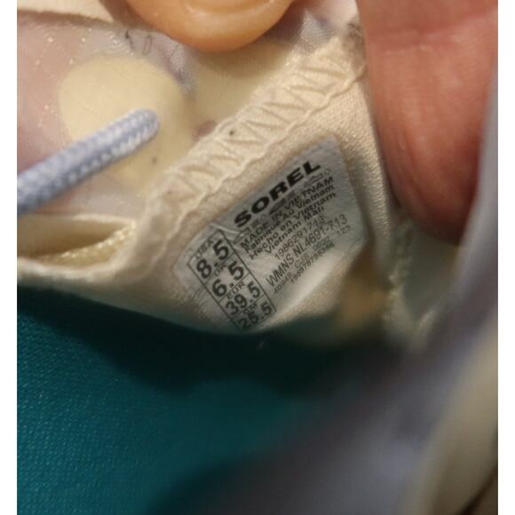 Sorel Women's Kinetic Breakthru Tech Lace Sneaker Size 8.5 - Picture 7 of 8